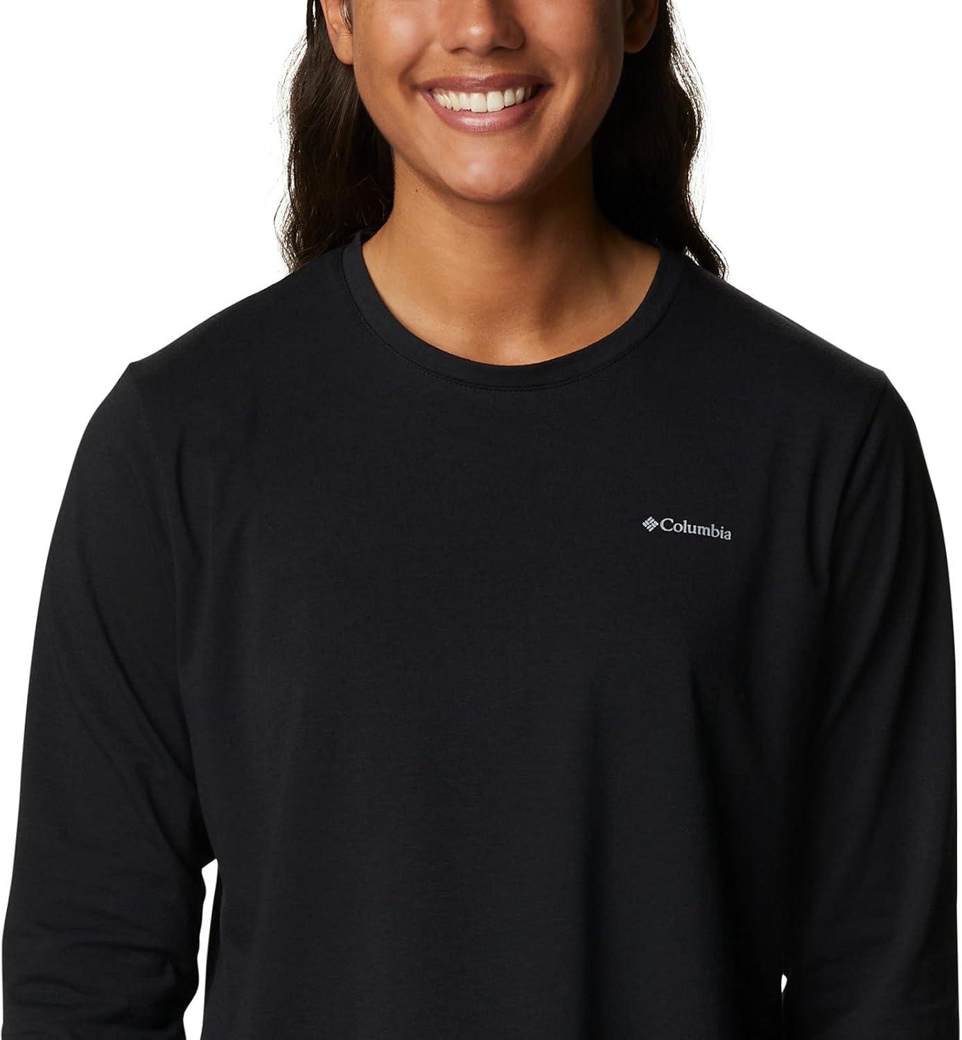 imageColumbia Womens Sun Trek Ls TeeBlack