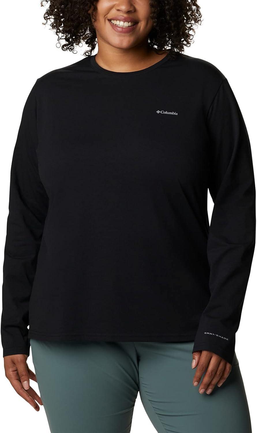 imageColumbia Womens Sun Trek Ls TeeBlack