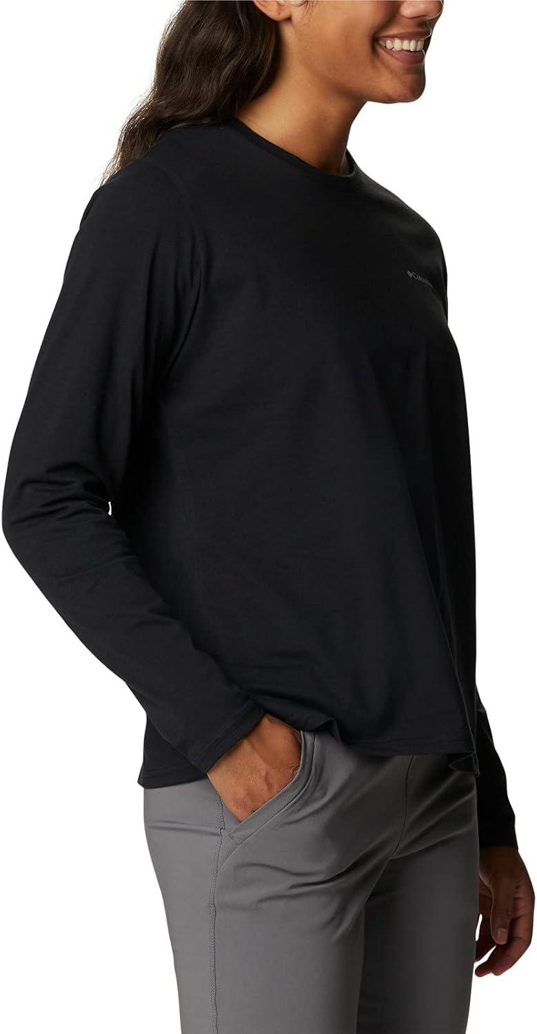 imageColumbia Womens Sun Trek Ls TeeBlack