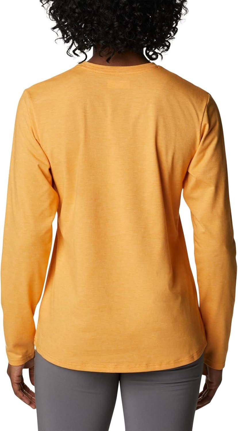 imageColumbia Womens Sun Trek Ls TeeMango Heather