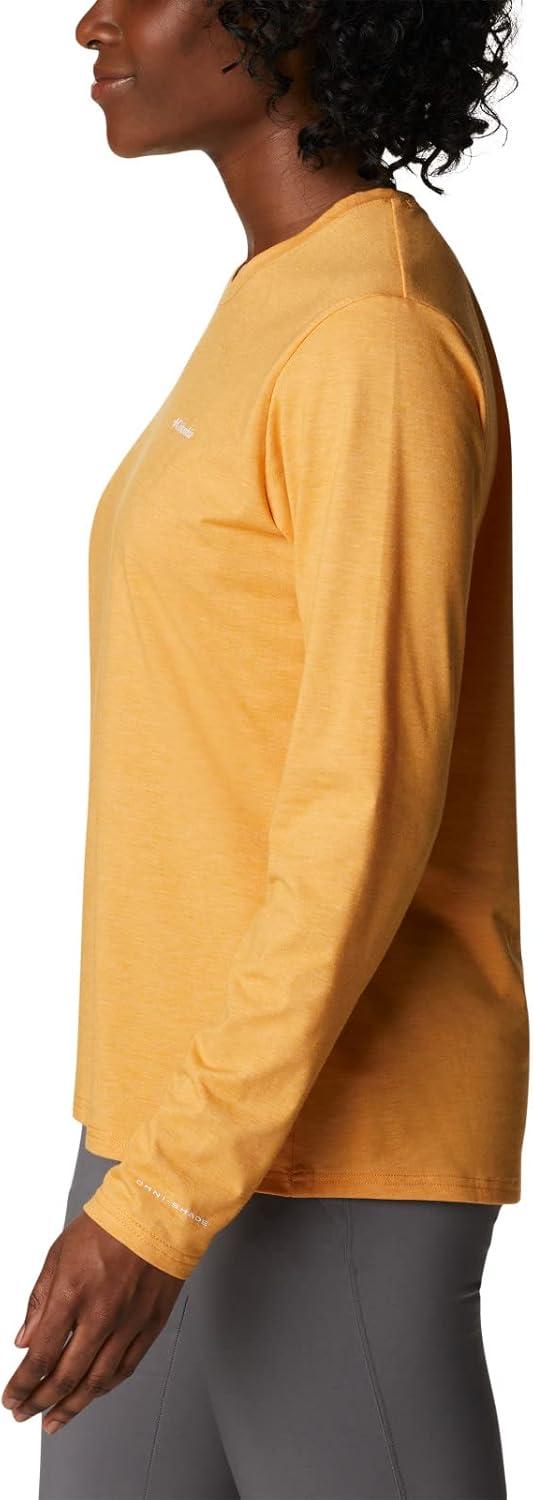 imageColumbia Womens Sun Trek Ls TeeMango Heather