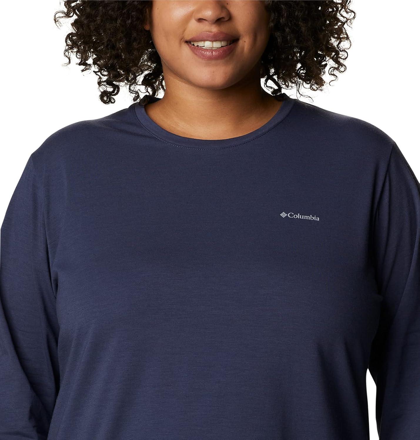 imageColumbia Womens Sun Trek Ls TeeNocturnal