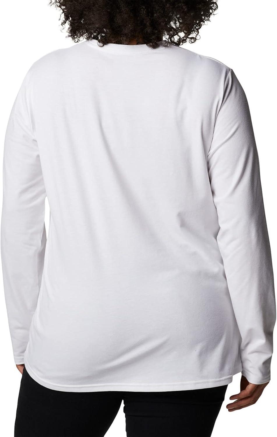 imageColumbia Womens Sun Trek Ls TeeWhite