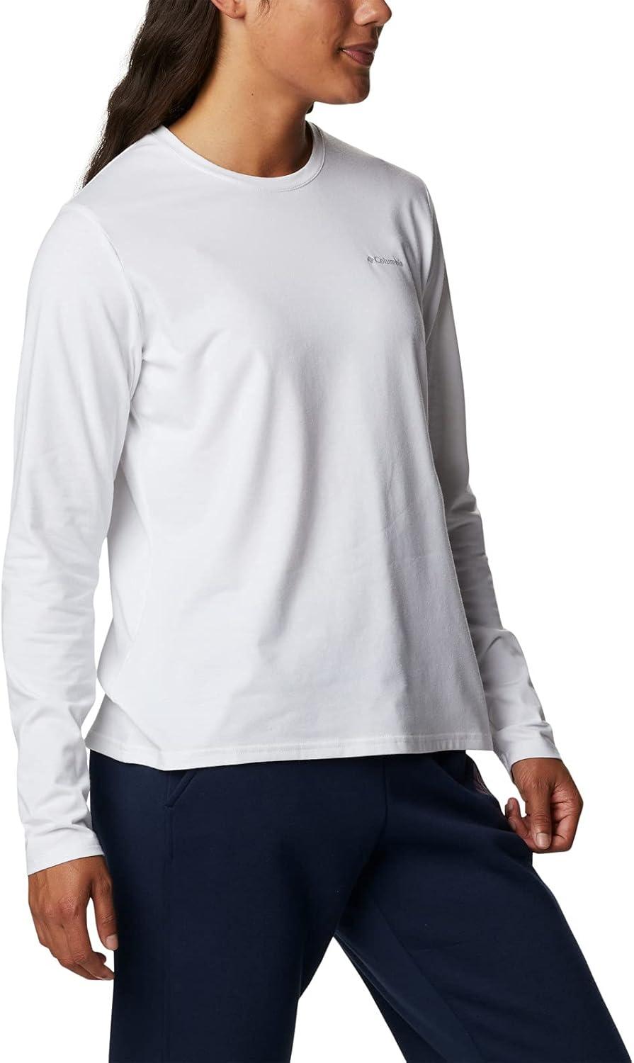 imageColumbia Womens Sun Trek Ls TeeWhite