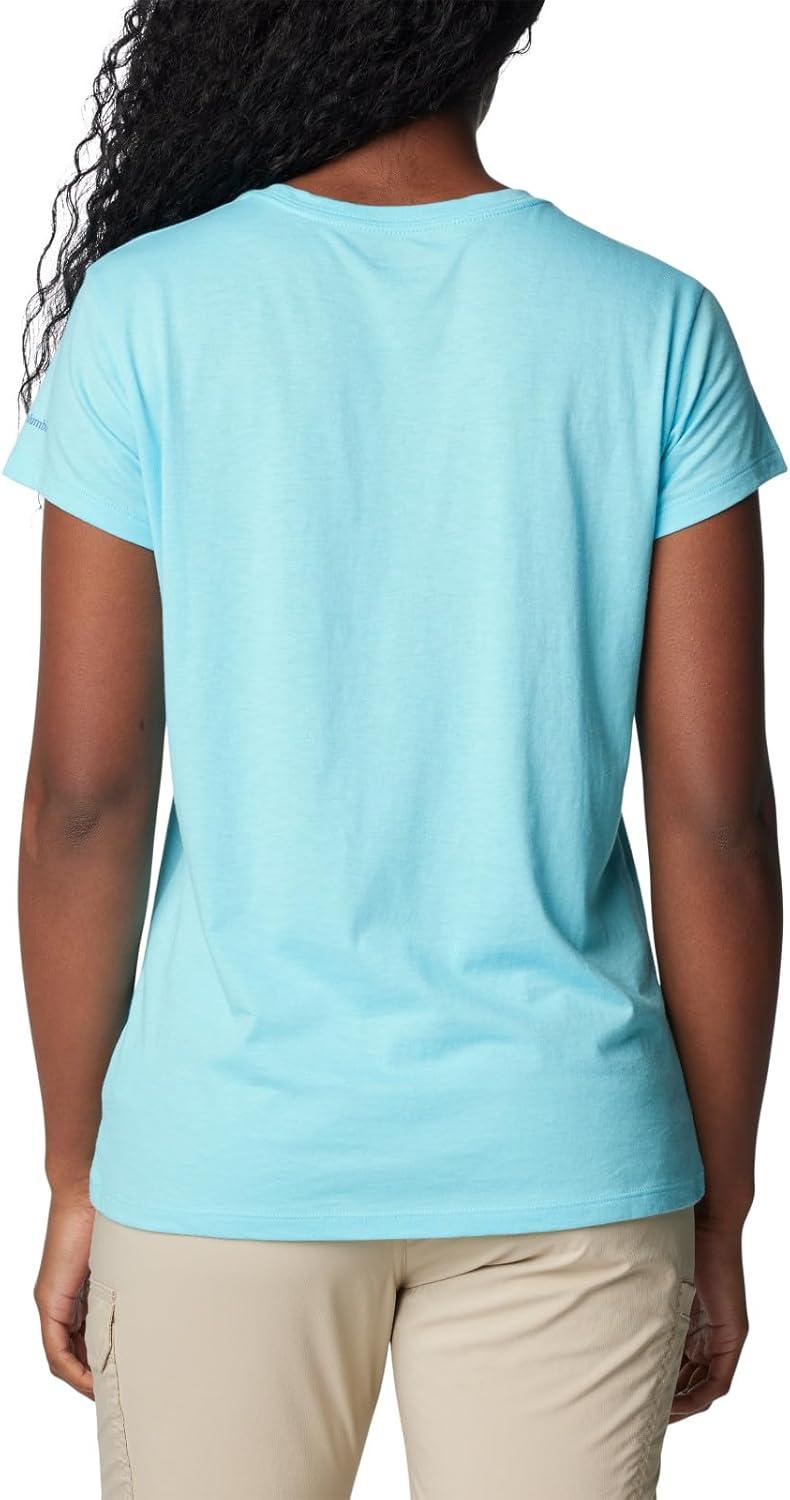 imageColumbia Womens Sun Trek Ss Graphic TeeAquamarineCsc Tradition