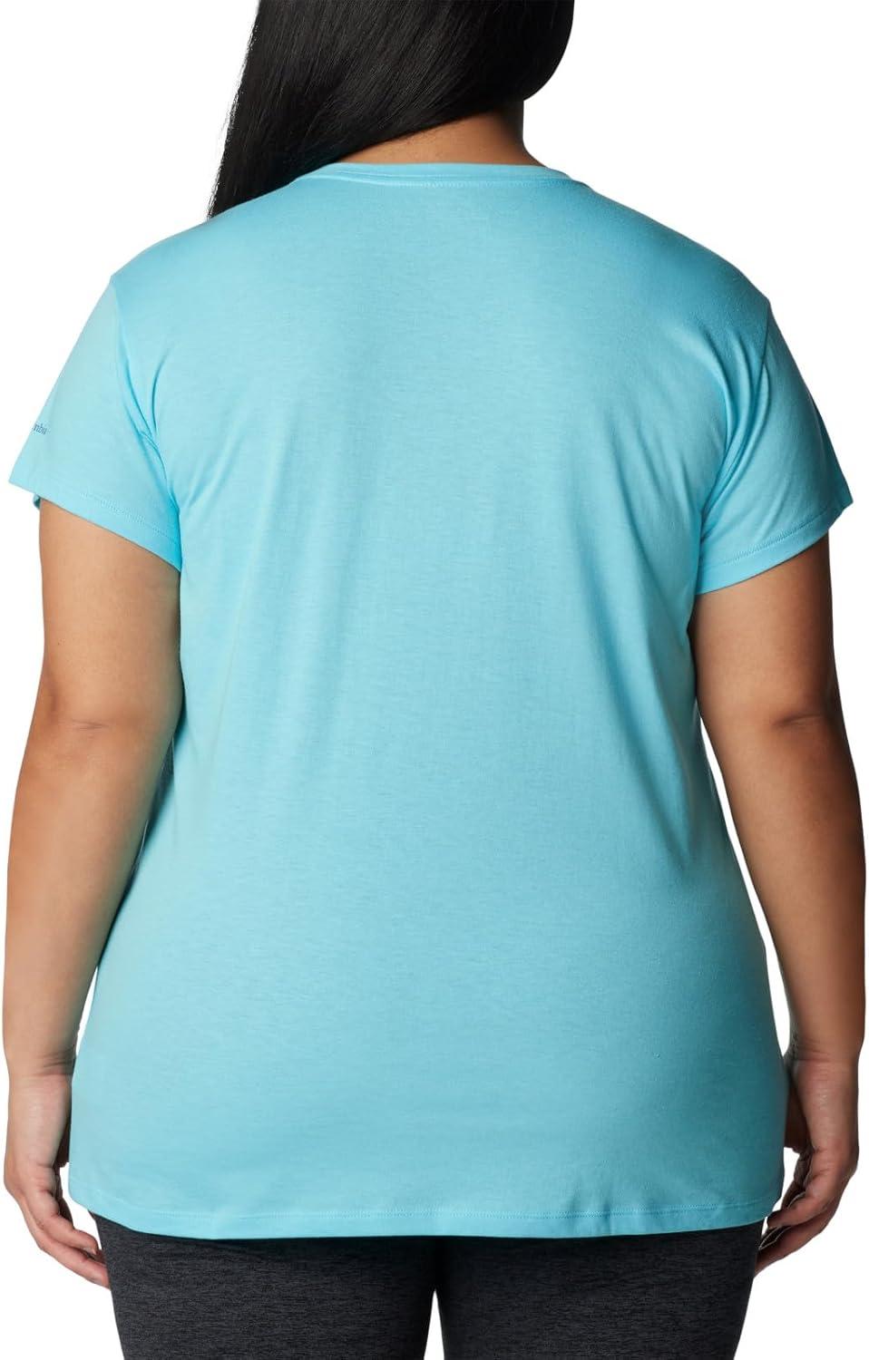 imageColumbia Womens Sun Trek Ss Graphic TeeAquamarineCsc Tradition