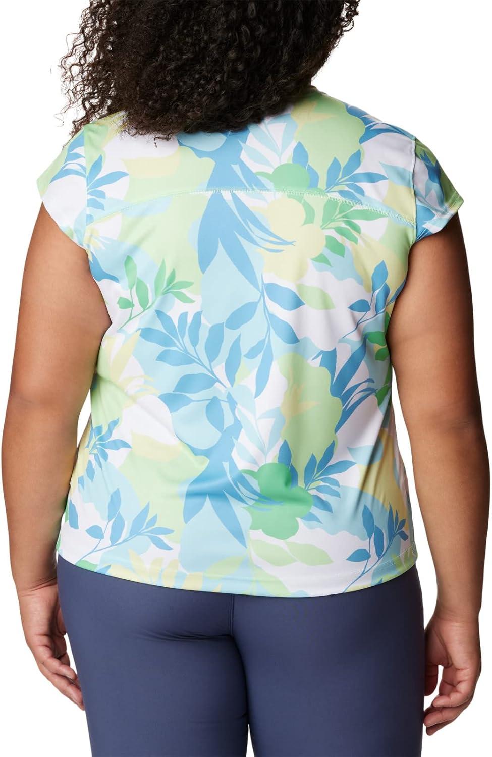 imageColumbia Womens Sun Trek Ss Graphic TeeKey WestFloriated