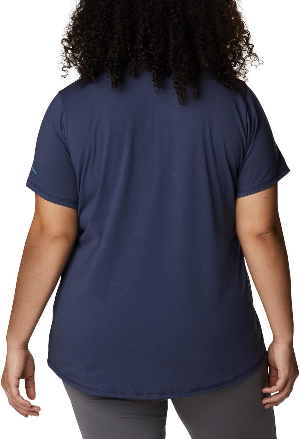 imageColumbia Womens Sun Trek Ss Graphic TeeNocturnalBranded Gradient