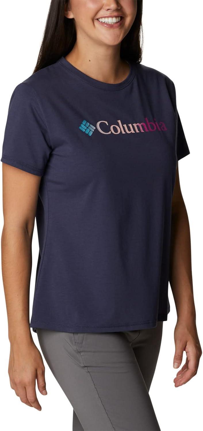 imageColumbia Womens Sun Trek Ss Graphic TeeNocturnalBranded Gradient