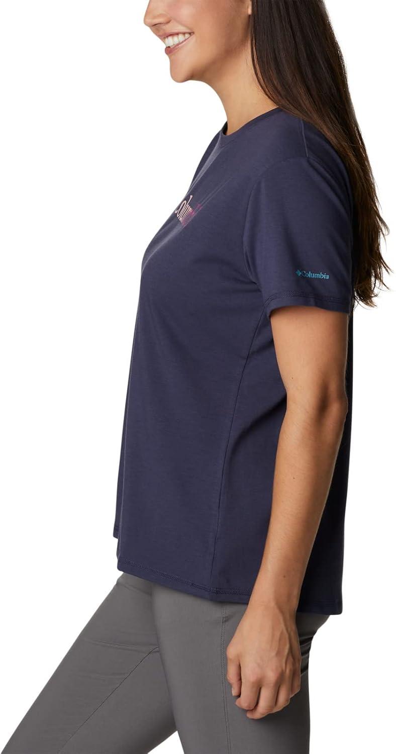 imageColumbia Womens Sun Trek Ss Graphic TeeNocturnalBranded Gradient