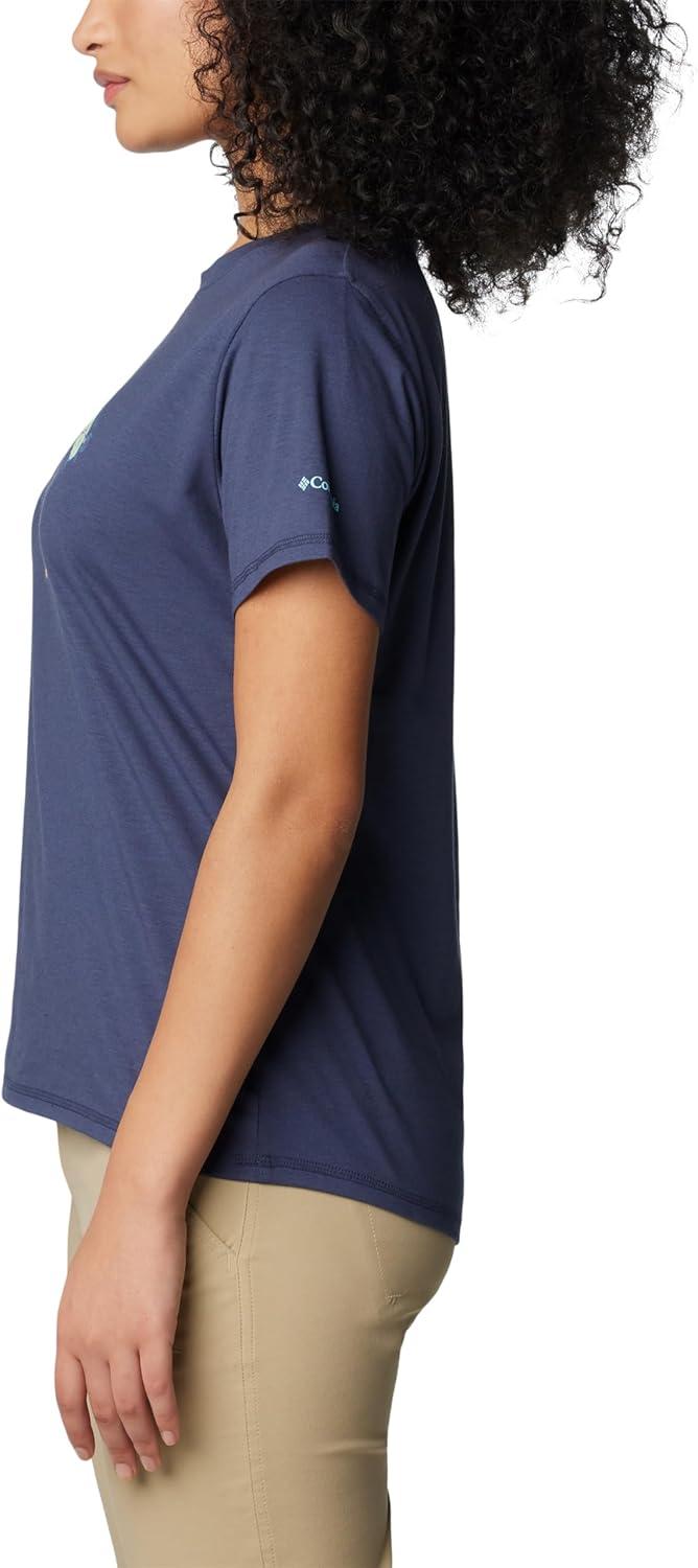 imageColumbia Womens Sun Trek Ss Graphic TeeNocturnalKayak Krazy
