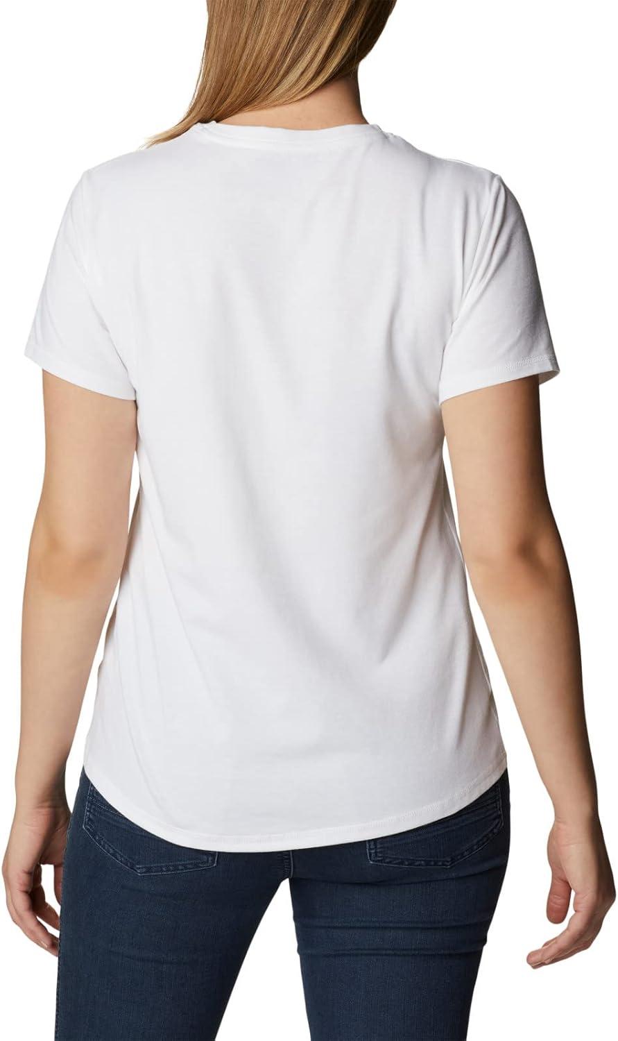 imageColumbia Womens Sun Trek Ss Graphic TeeWhiteBranded Gradient