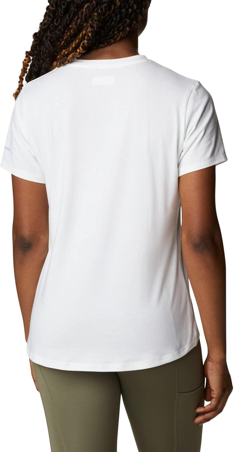 imageColumbia Womens Sun Trek Ss Graphic TeeWhiteCsc Gradient