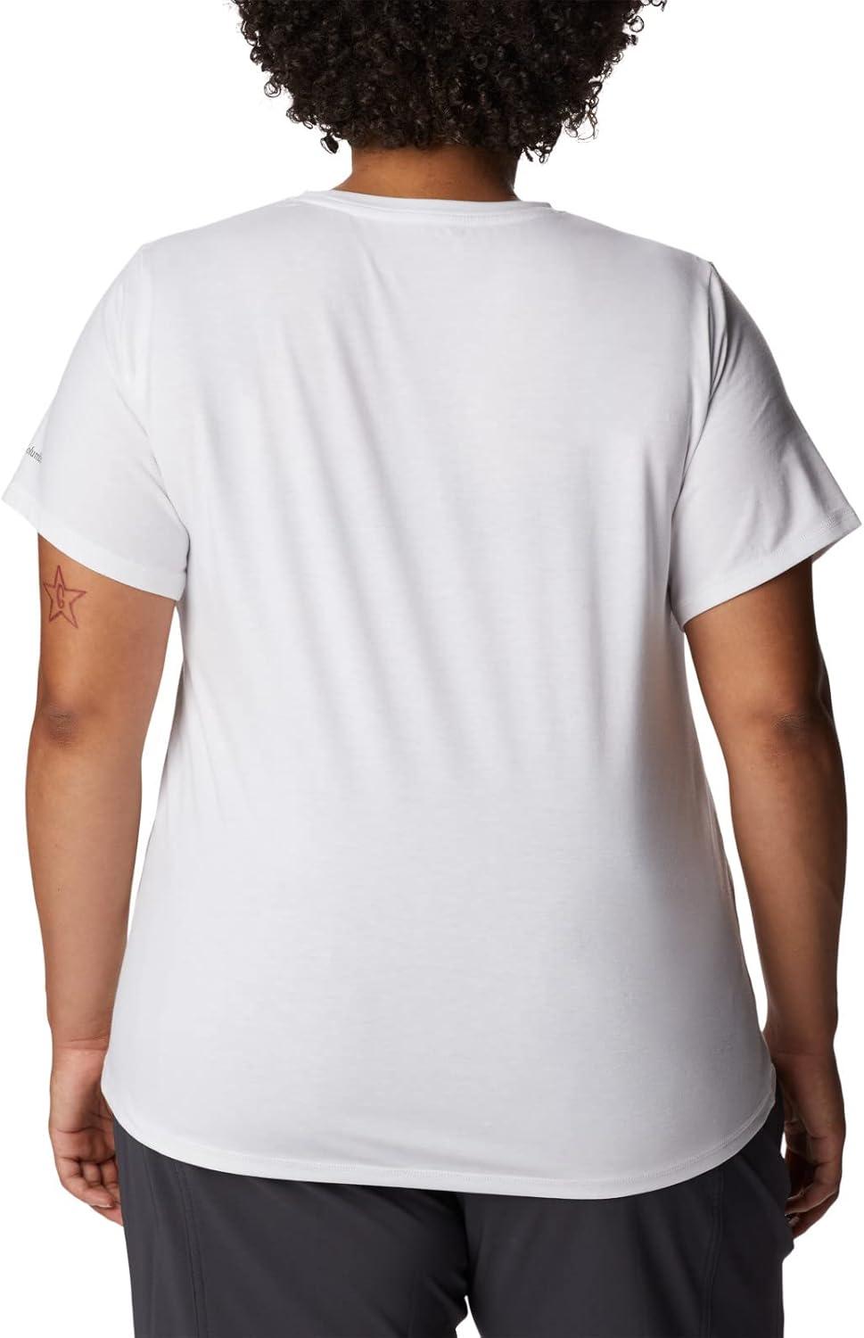 imageColumbia Womens Sun Trek Ss Graphic TeeWhiteSunrek Trails