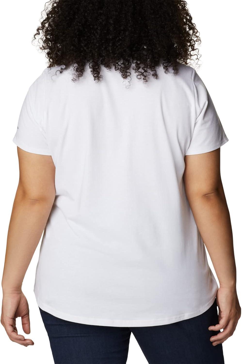imageColumbia Womens Sun Trek Ss Graphic TeeWhiteTyphoon Bloom Frame