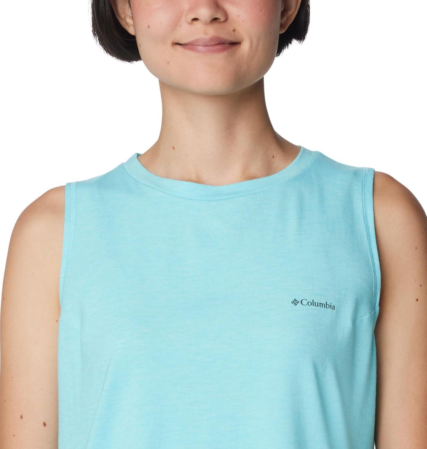 imageColumbia Womens Sun Trek TankAquamarine Heather