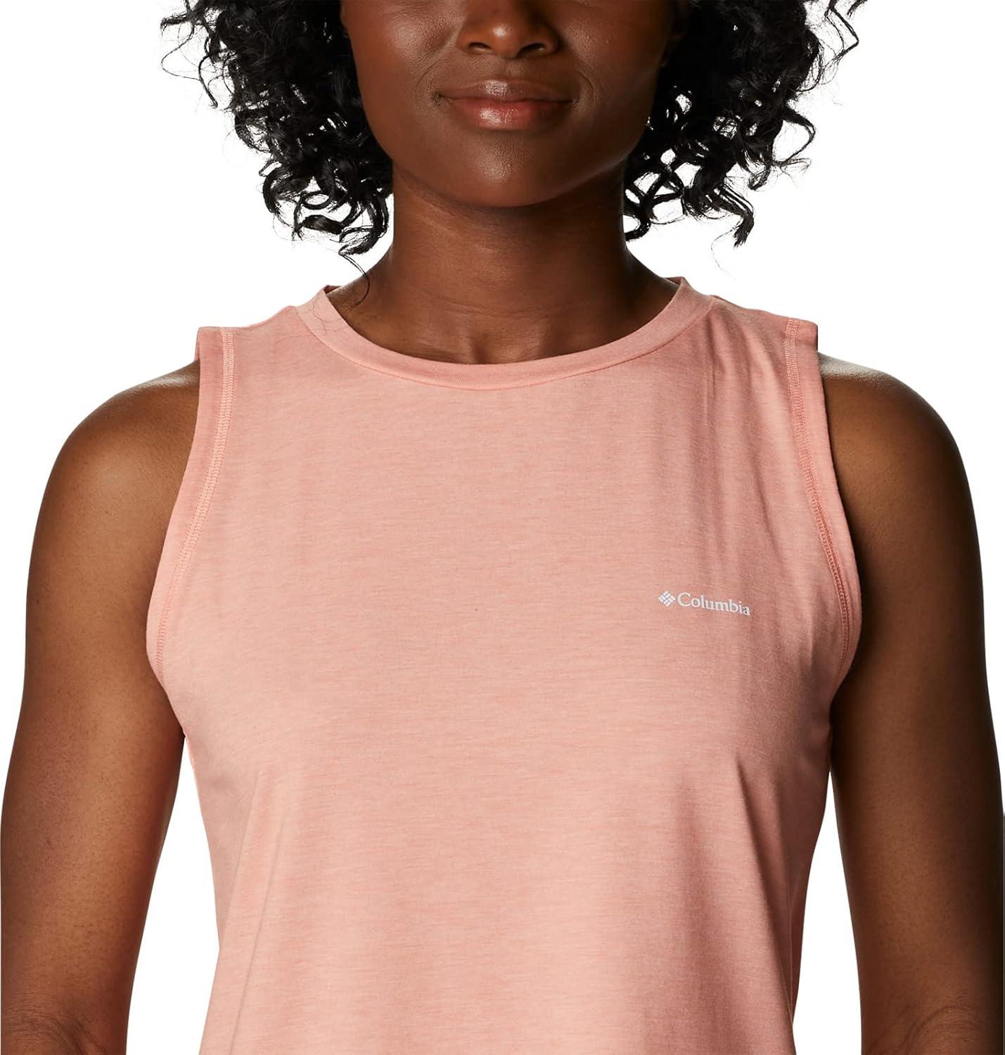 imageColumbia Womens Sun Trek TankCoral Reef Heather