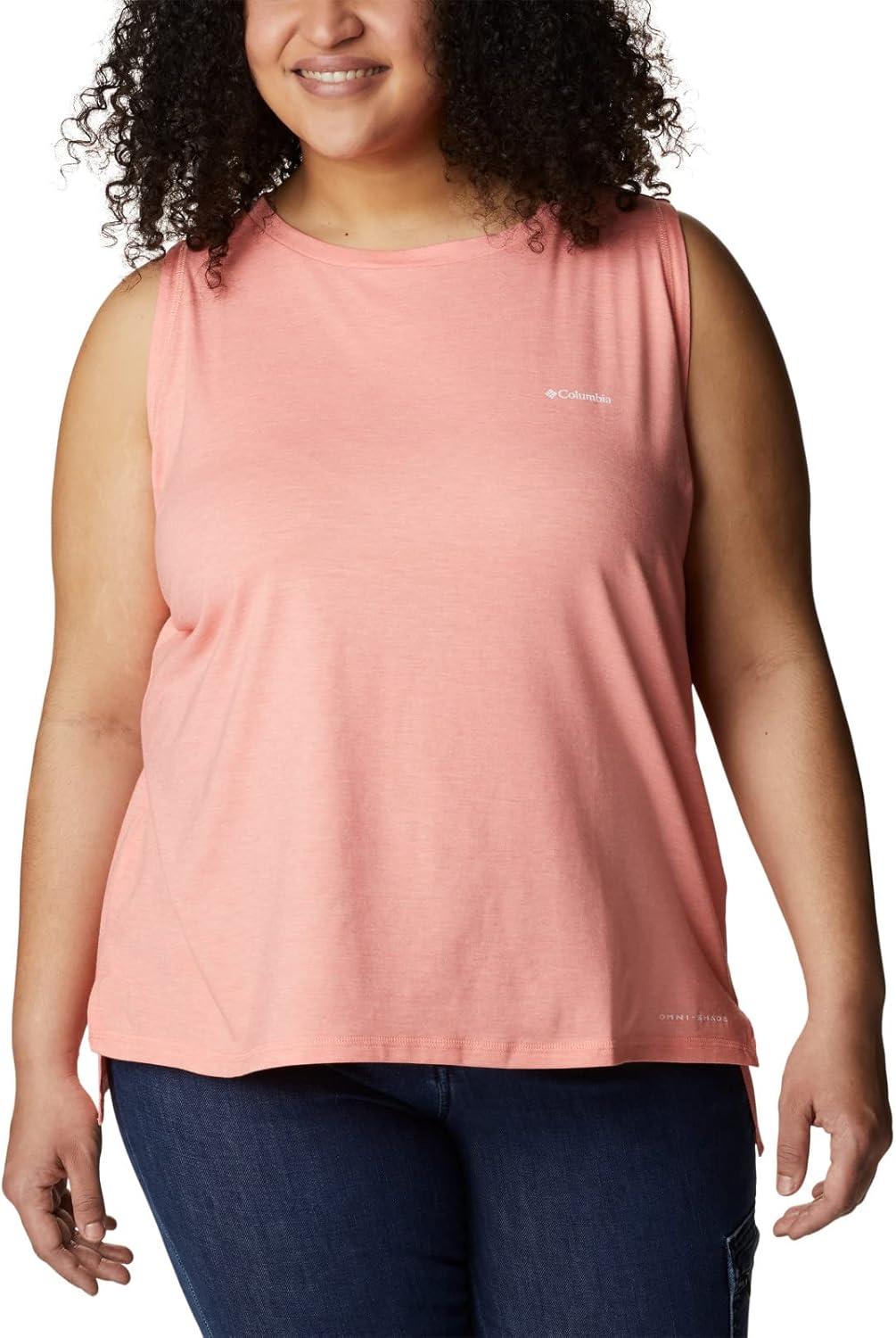 imageColumbia Womens Sun Trek TankCoral Reef Heather
