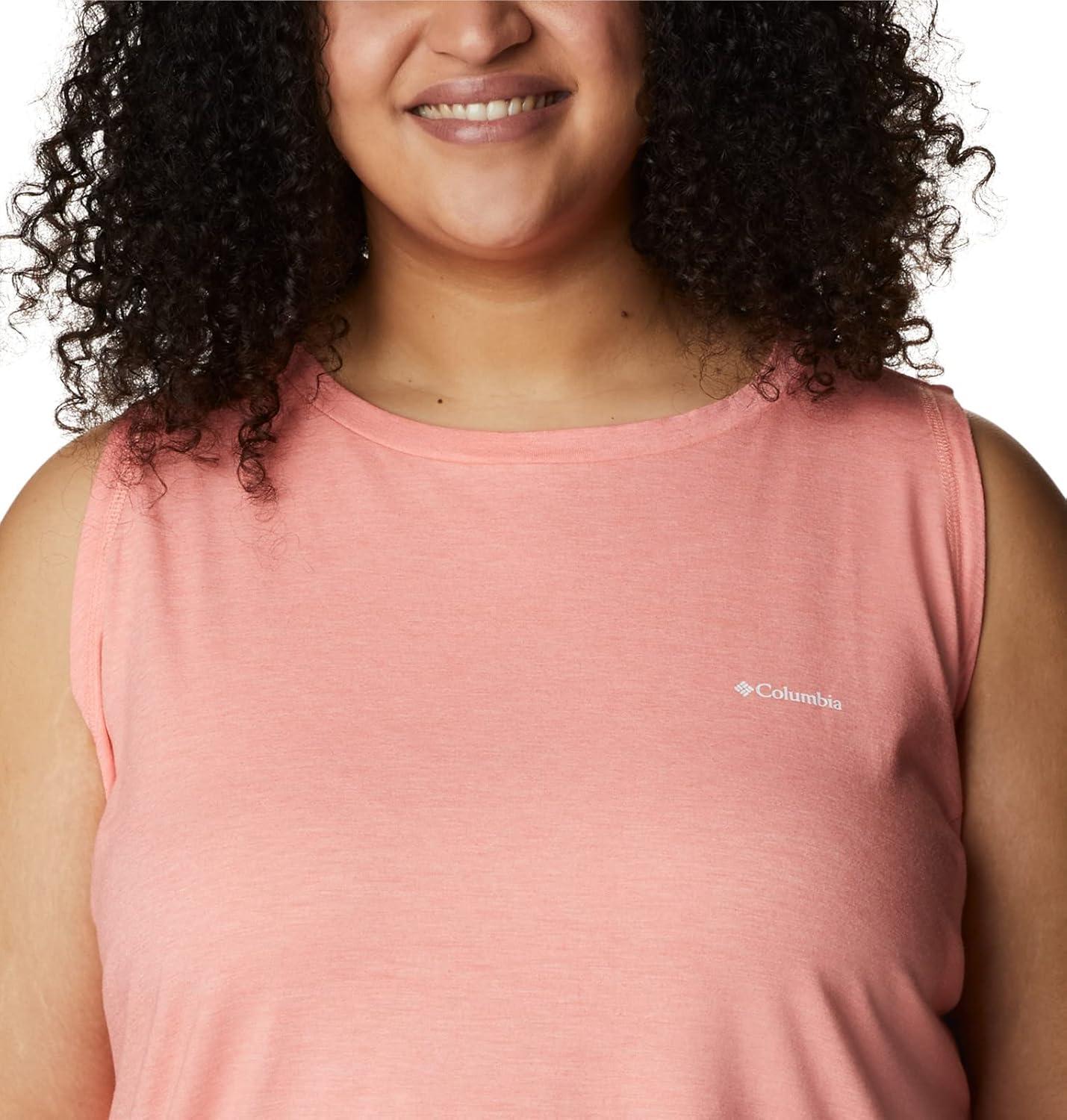 imageColumbia Womens Sun Trek TankCoral Reef Heather