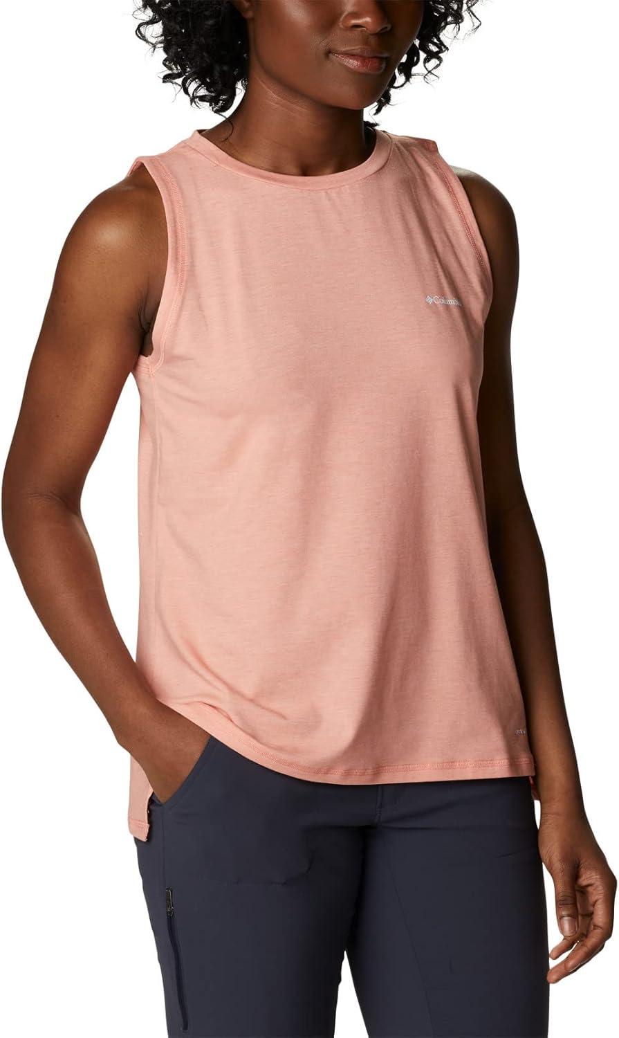 imageColumbia Womens Sun Trek TankCoral Reef Heather
