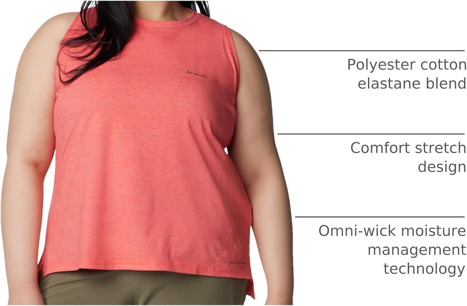 imageColumbia Womens Sun Trek TankJuicy Heather
