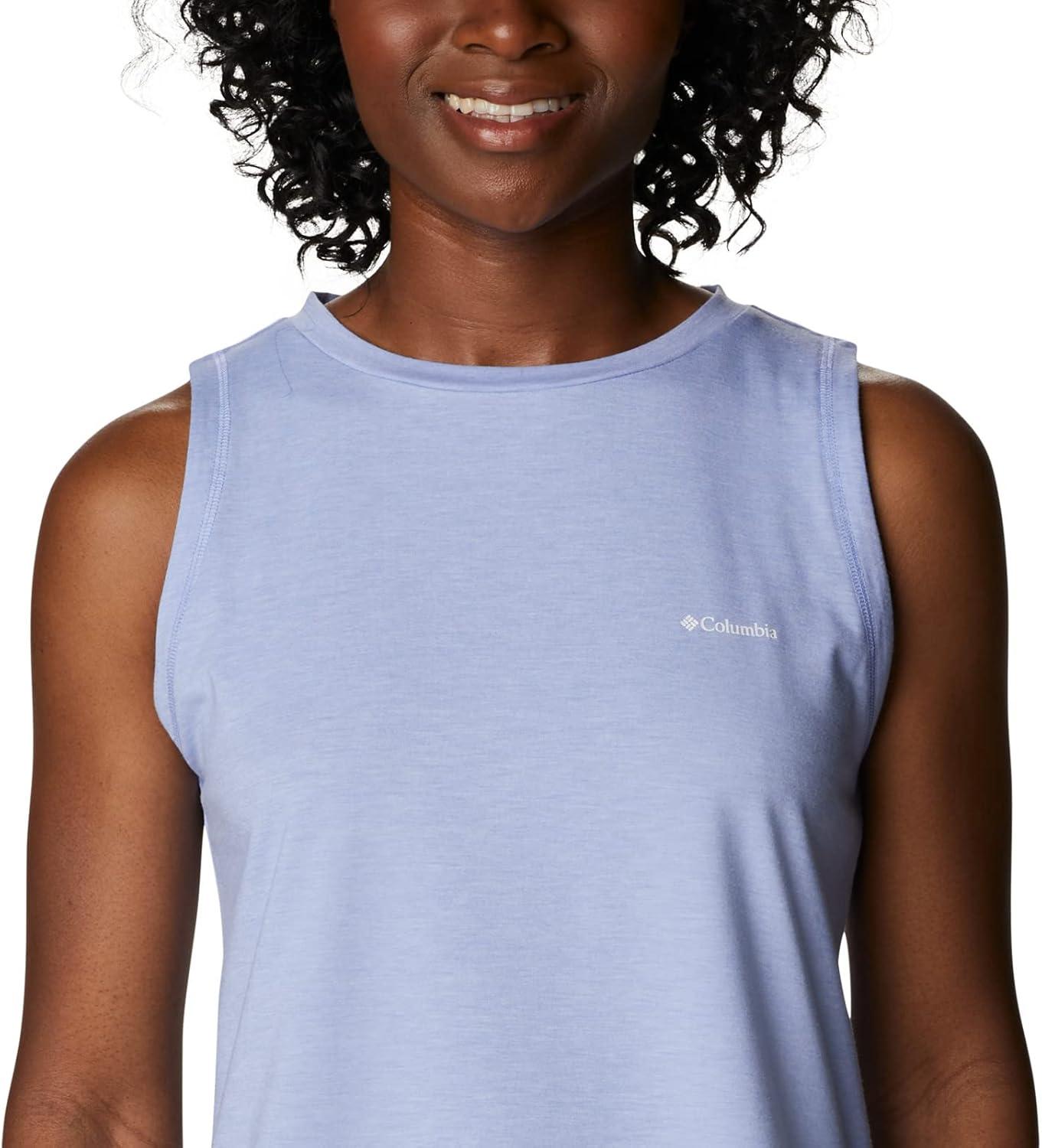 imageColumbia Womens Sun Trek TankSerenity Heather