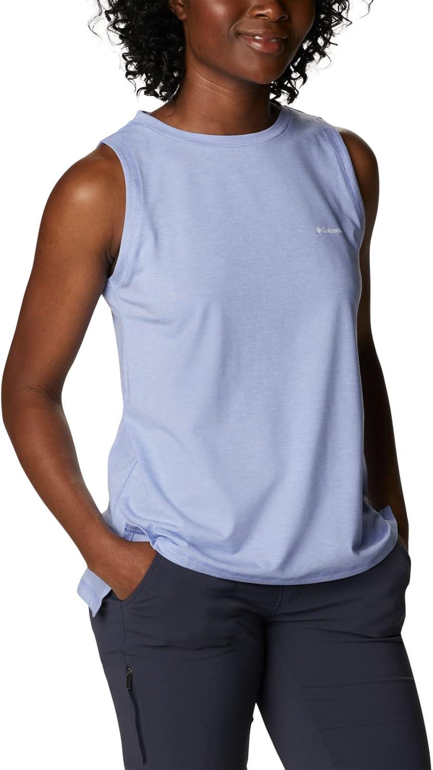 imageColumbia Womens Sun Trek TankSerenity Heather