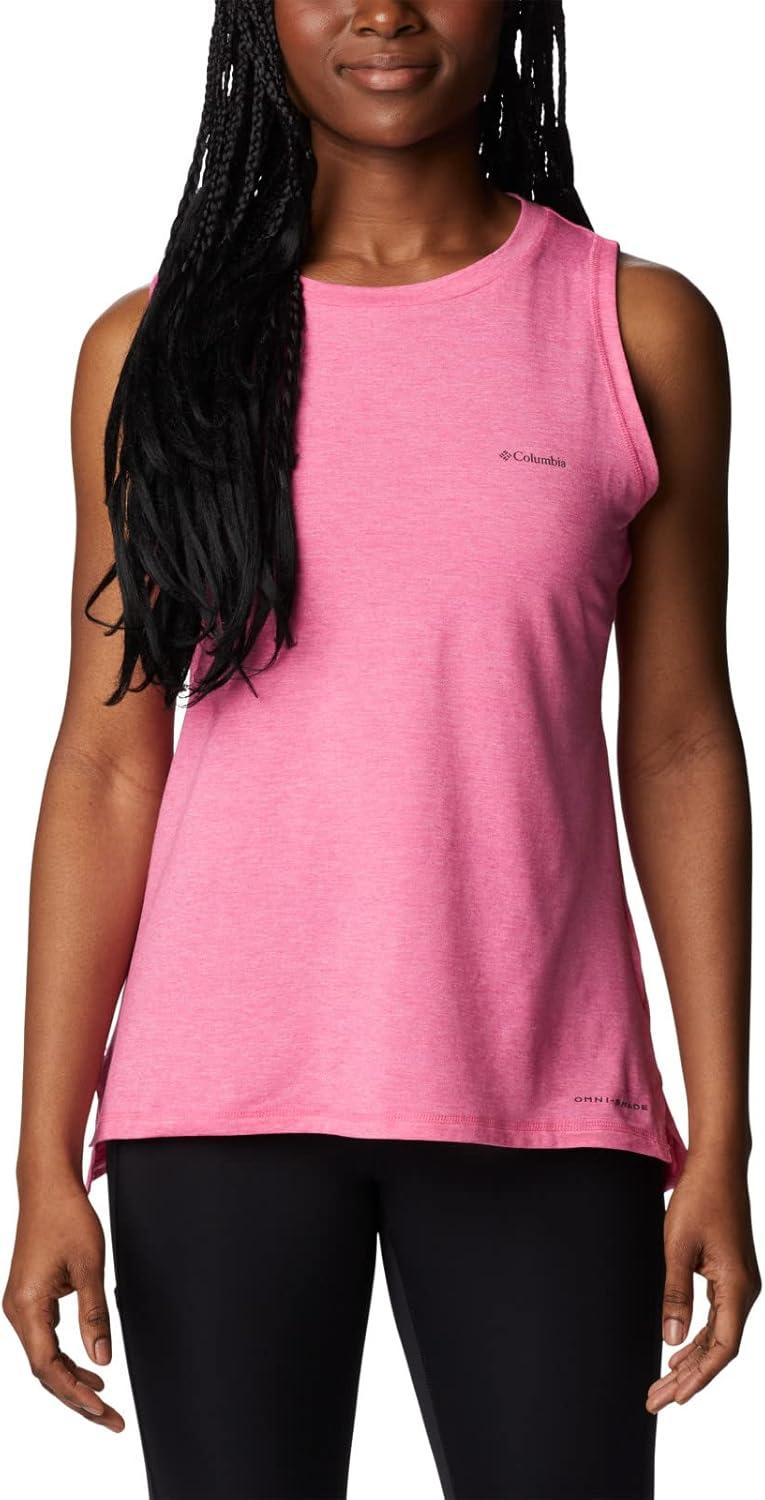 imageColumbia Womens Sun Trek TankWild Geranium Heather