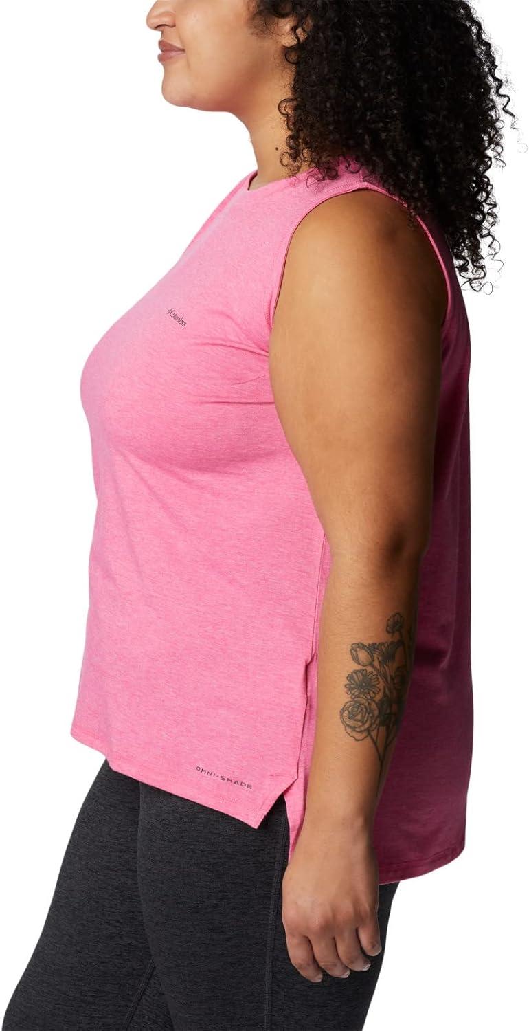 imageColumbia Womens Sun Trek TankWild Geranium Heather
