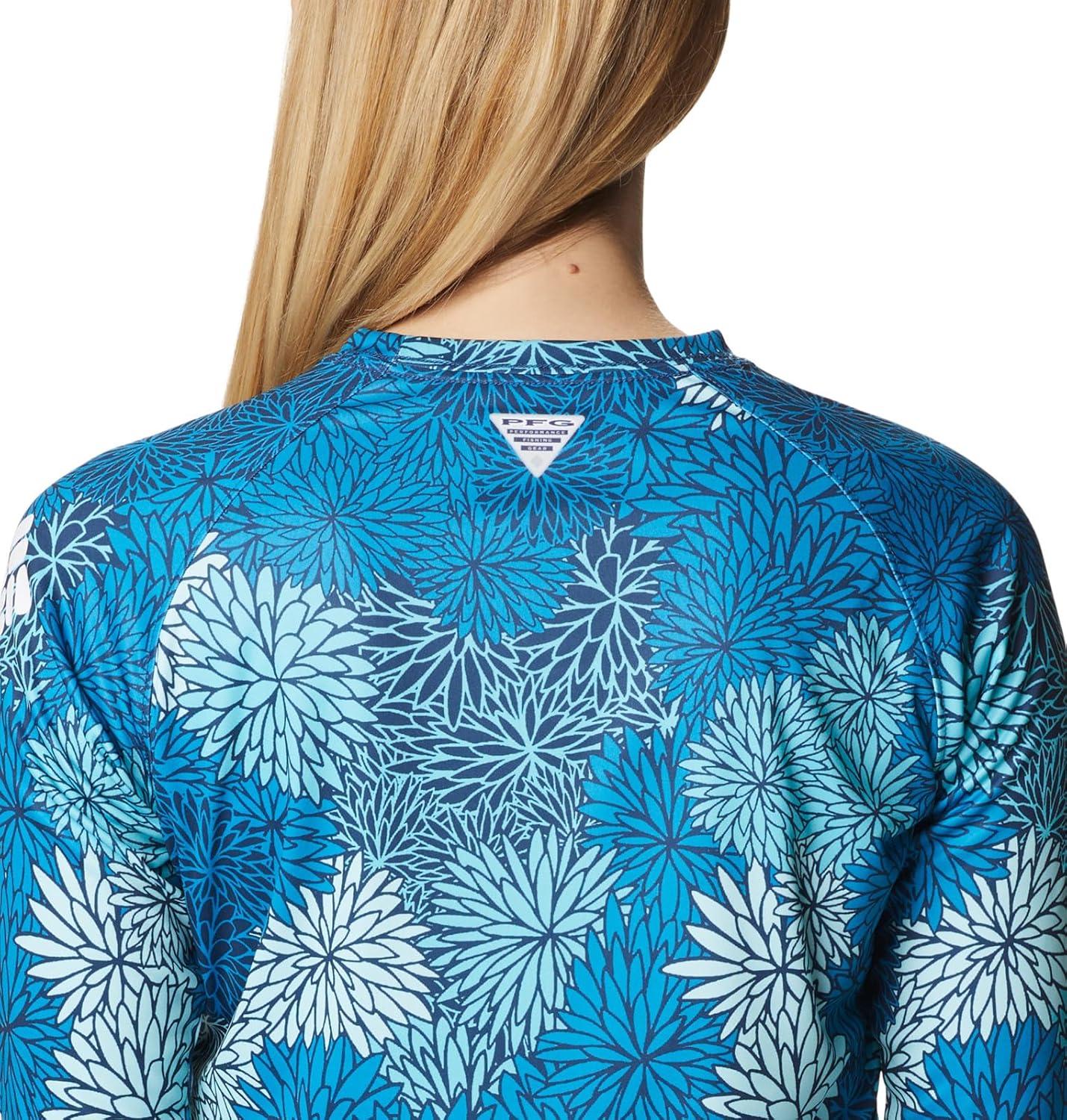 imageColumbia Womens Super Tidal Tee Long SleeveCarbon Anemones