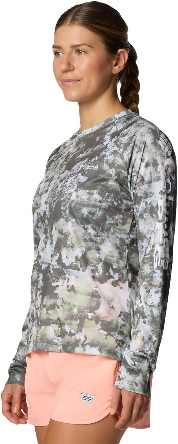 imageColumbia Womens Super Tidal Tee Long SleeveCypress Seamoss
