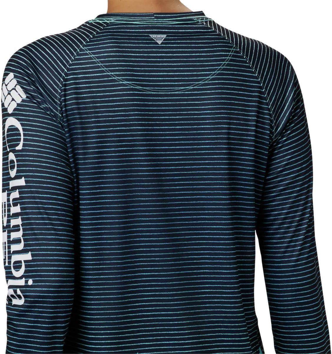 imageColumbia Womens Super Tidal Tee Long SleeveDolphin Wild Stripes Print