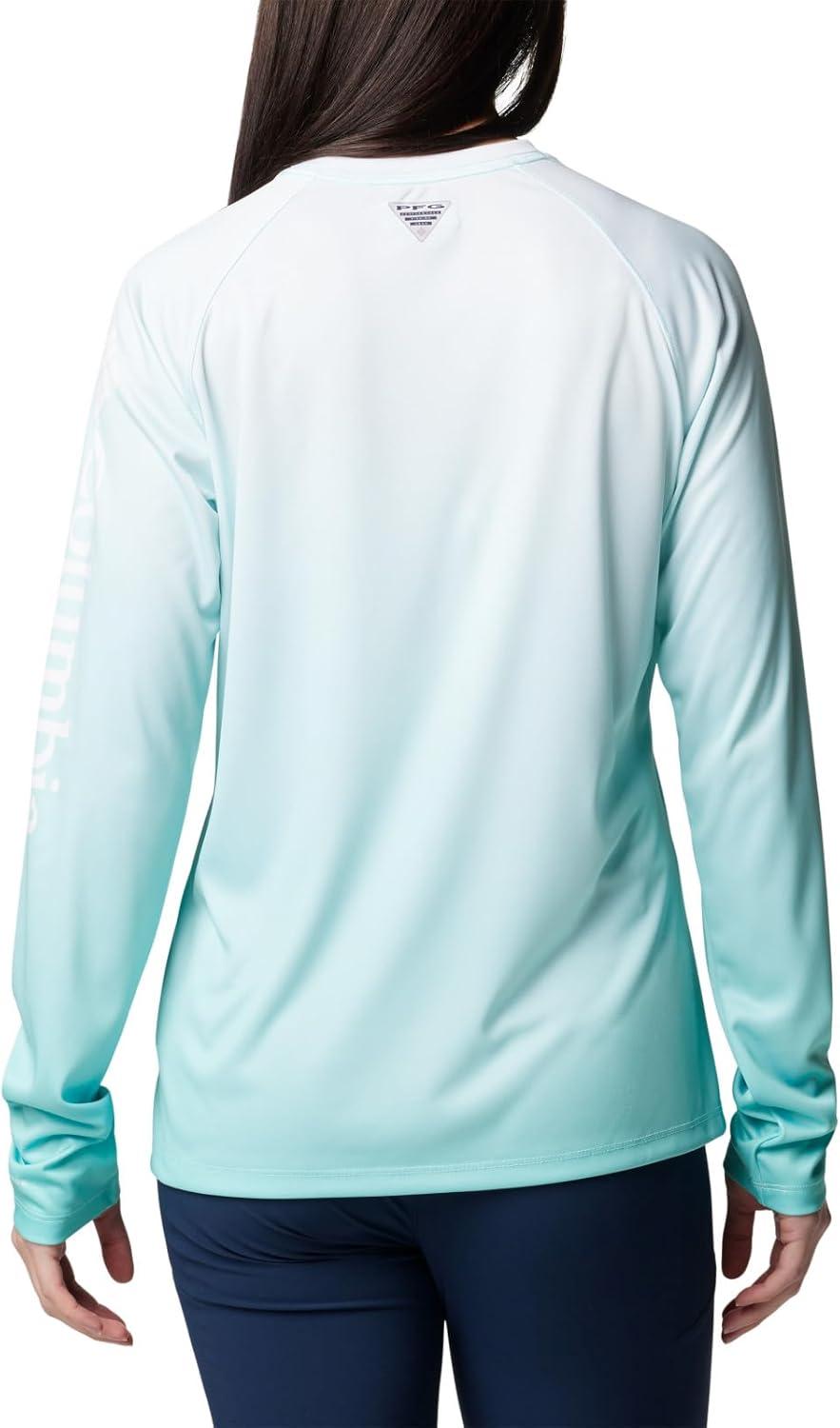 imageColumbia Womens Super Tidal Tee Long SleeveGulf Stream Basic Gradient