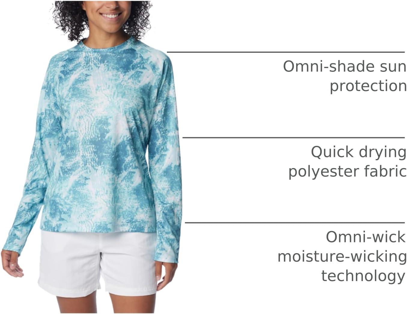 imageColumbia Womens Super Tidal Tee Long SleeveGulf Stream Digishores