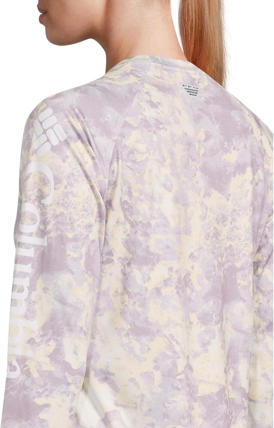 imageColumbia Womens Super Tidal Tee Long SleeveLavender Pearl Seamoss