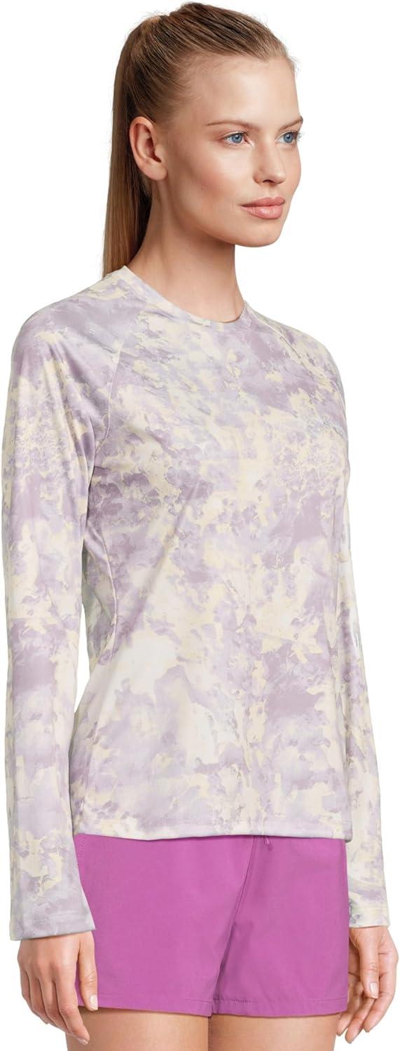 imageColumbia Womens Super Tidal Tee Long SleeveLavender Pearl Seamoss