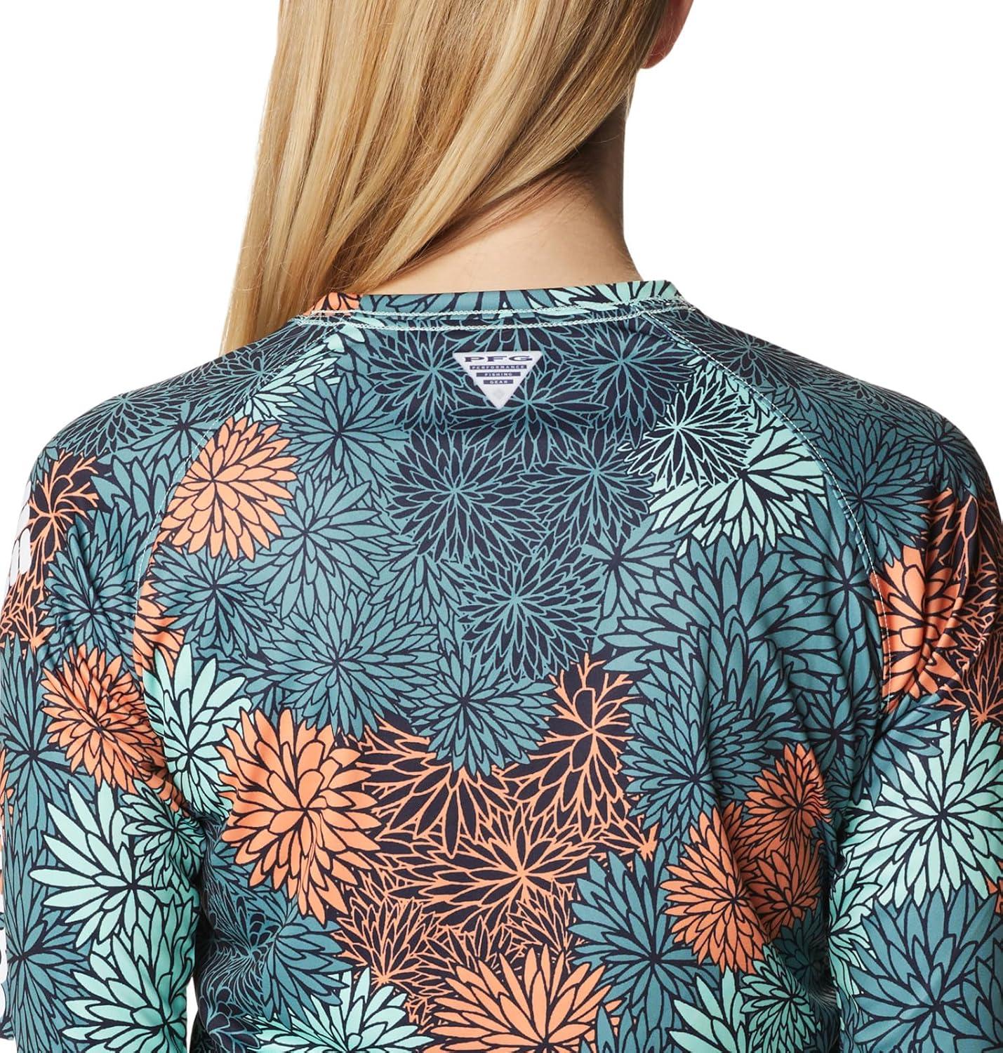 imageColumbia Womens Super Tidal Tee Long SleeveMint Cay Anemones