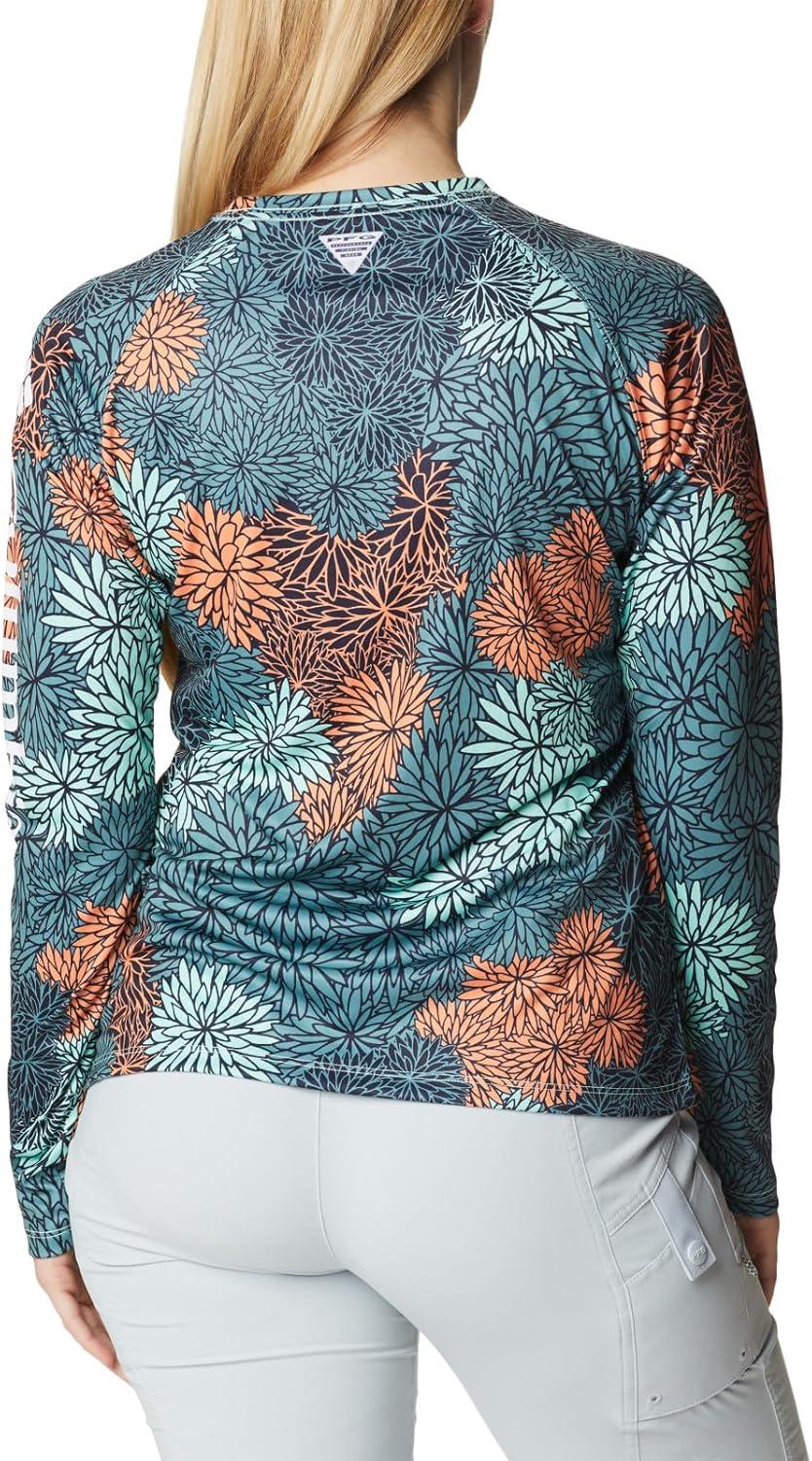 imageColumbia Womens Super Tidal Tee Long SleeveMint Cay Anemones