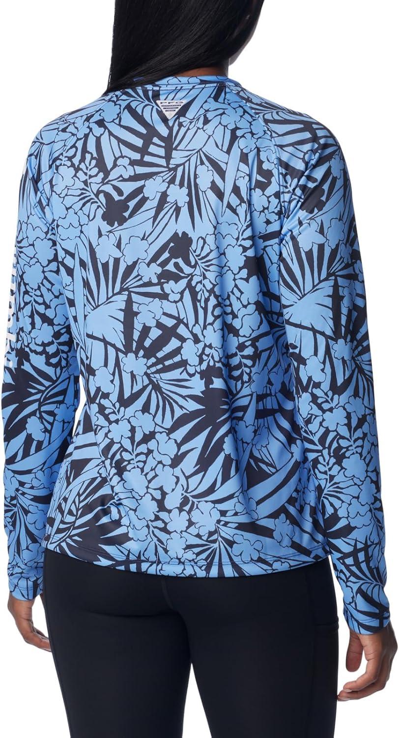 imageColumbia Womens Super Tidal Tee Long SleeveNocturnal Tropictones