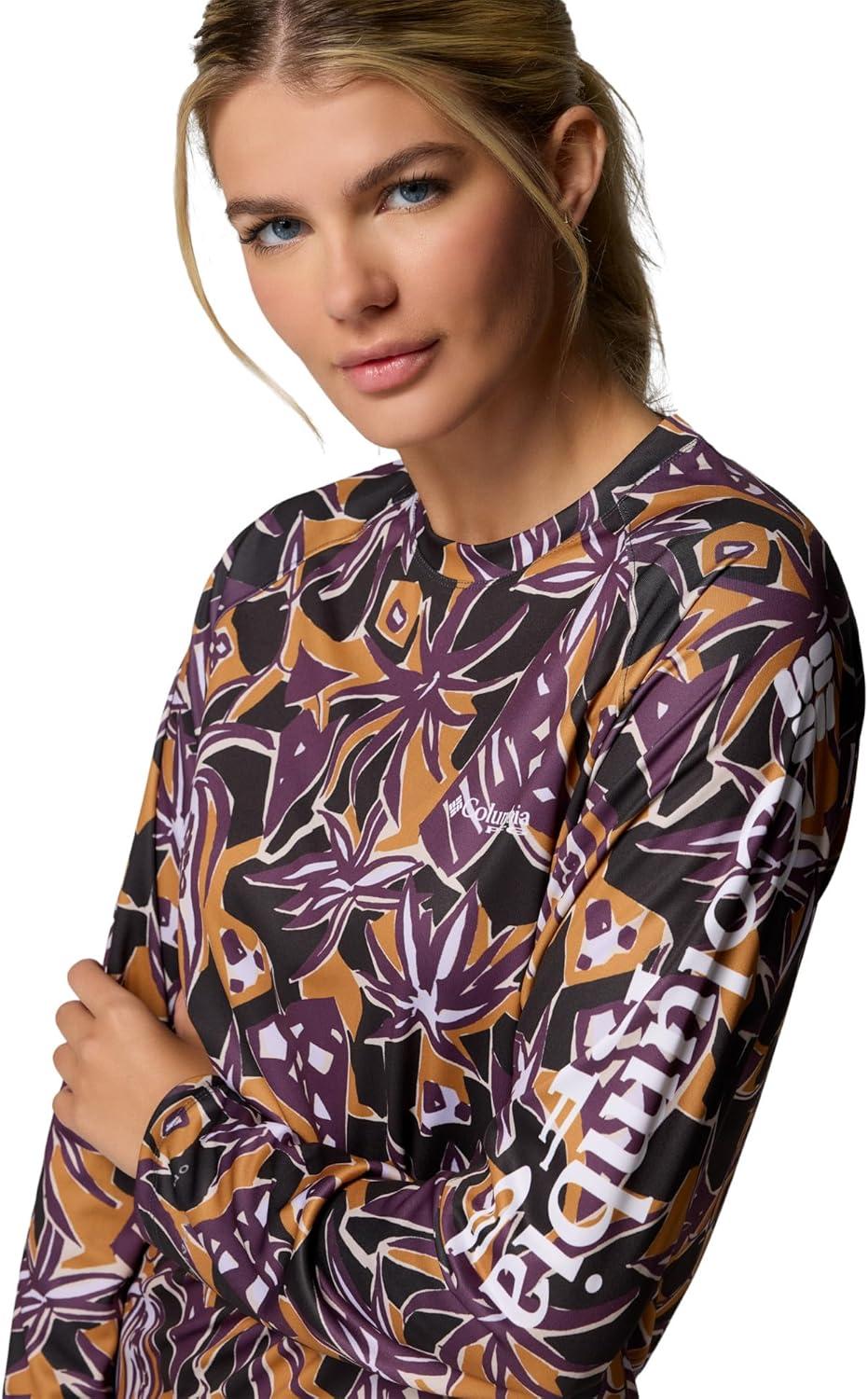 imageColumbia Womens Super Tidal Tee Long SleeveShark Shoreside