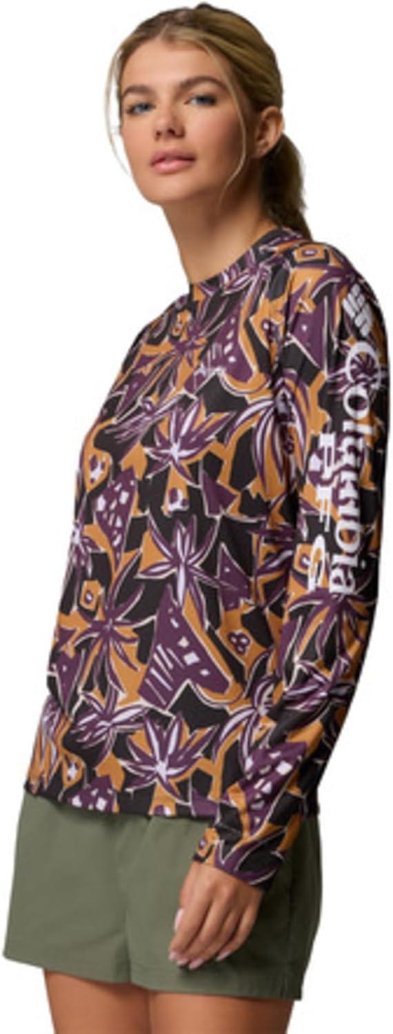 imageColumbia Womens Super Tidal Tee Long SleeveShark Shoreside
