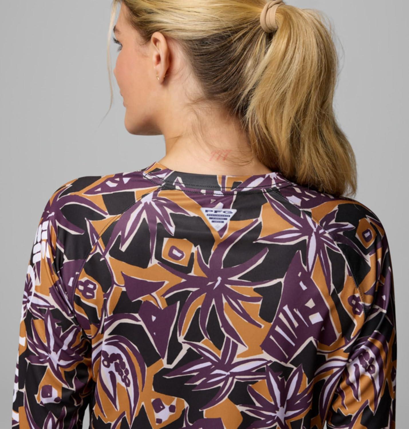 imageColumbia Womens Super Tidal Tee Long SleeveShark Shoreside