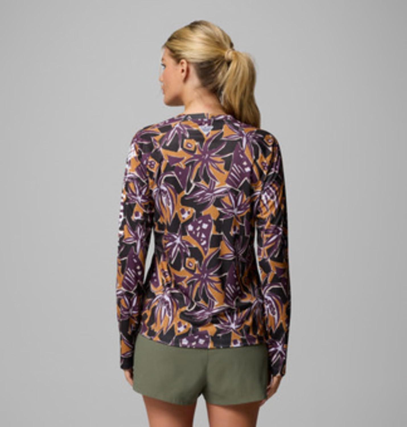 imageColumbia Womens Super Tidal Tee Long SleeveShark Shoreside