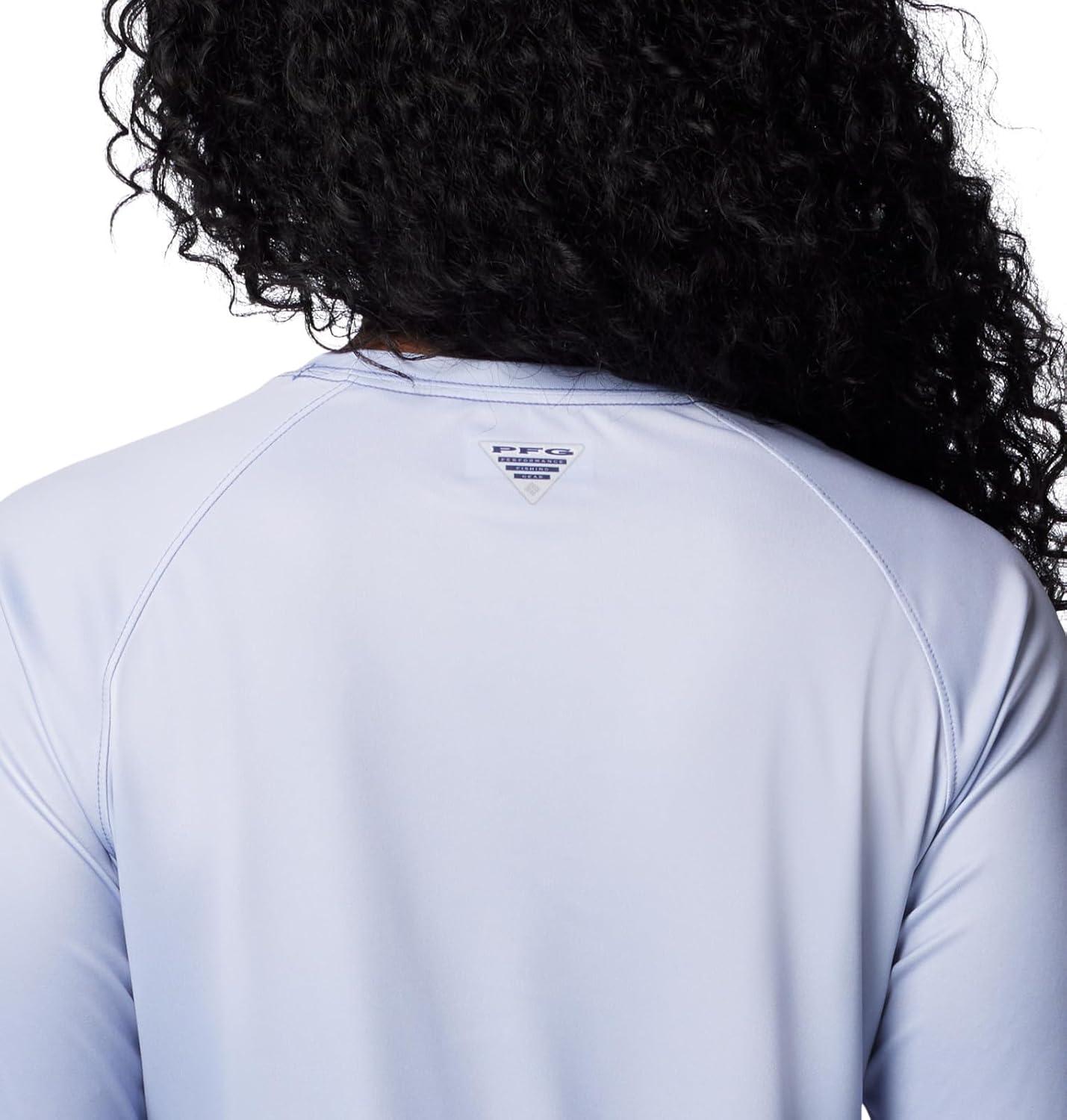 imageColumbia Womens Super Tidal Tee Long SleeveSnowdrift Basic Gradient