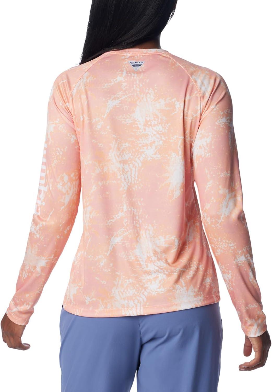 imageColumbia Womens Super Tidal Tee Long SleeveTiki Pink Digishores