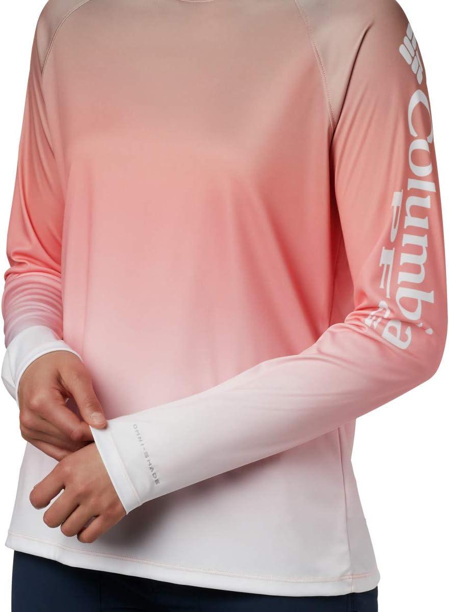 imageColumbia Womens Super Tidal Tee Long SleeveTiki Pink Gradient