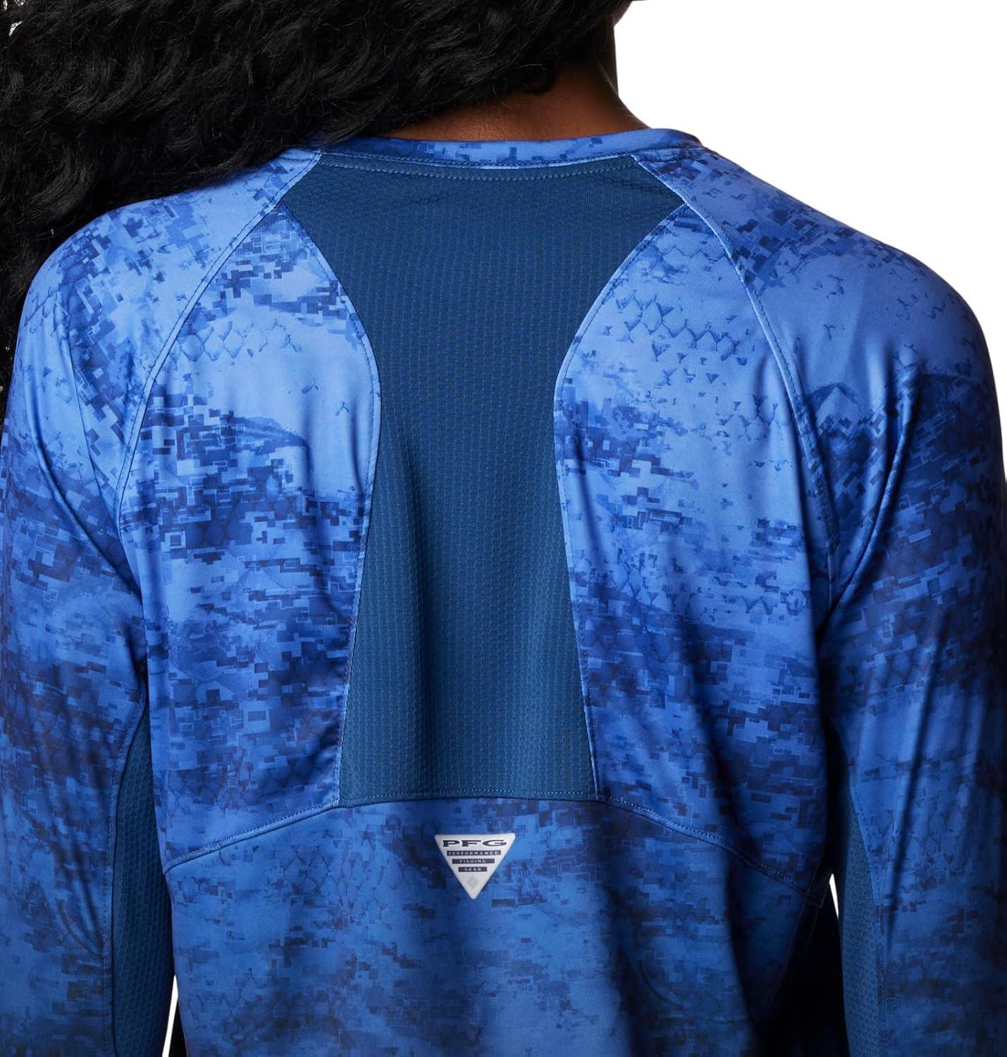 imageColumbia Womens Super Tidal Tee Long SleeveViolet Sea Camo Gradient