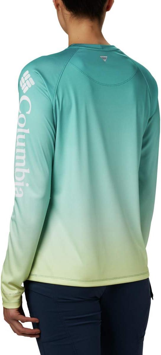 imageColumbia Womens Super Tidal Tee Long SleeveWaterfall Gradient
