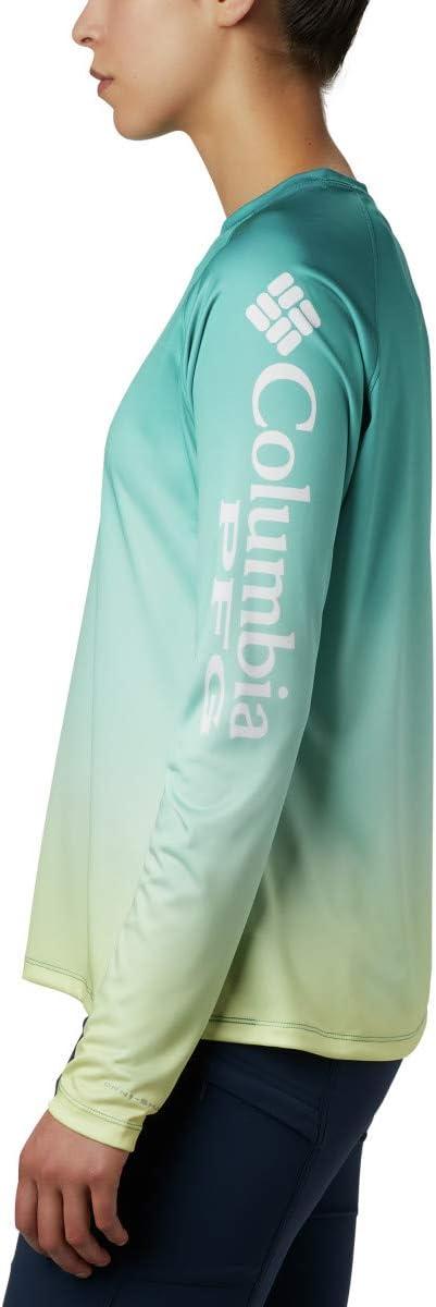 imageColumbia Womens Super Tidal Tee Long SleeveWaterfall Gradient