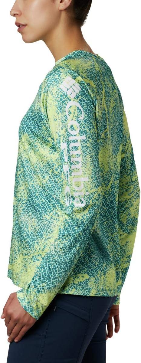 imageColumbia Womens Super Tidal Tee Long SleeveWaterfall Mako Print